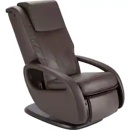 Human Touch - WholeBody 7.1 Full Body 3D Massage Chair Recliner with Heat, Foot & Calf Massage and Swivel Base - Espresso