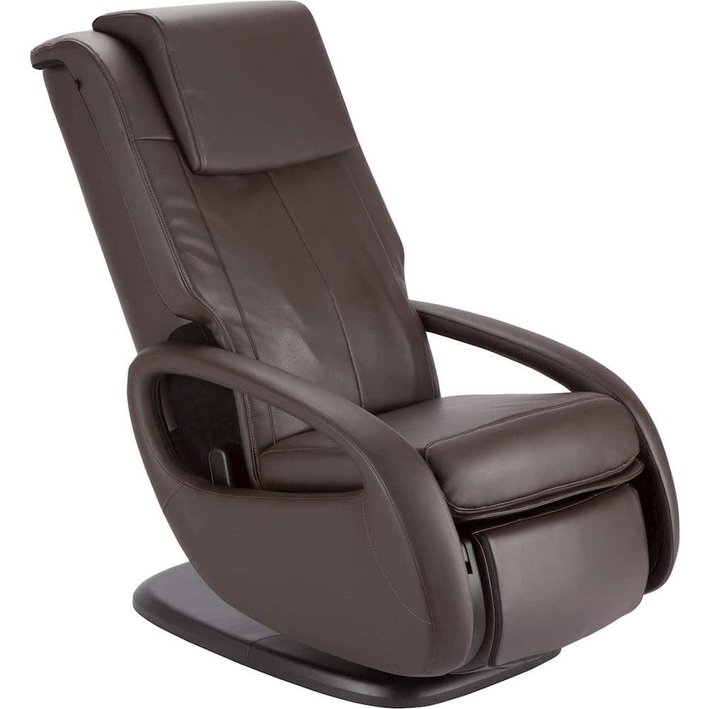 Front. Human Touch - WholeBody 7.1 Full Body 3D Massage Chair Recliner with Heat, Foot & Calf Massage and Swivel Base - Espresso.