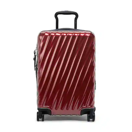 Front. TUMI - 19 Degree International 22" Expandable 4-Wheeled Carry On Suitcase - Iridescent Spice.