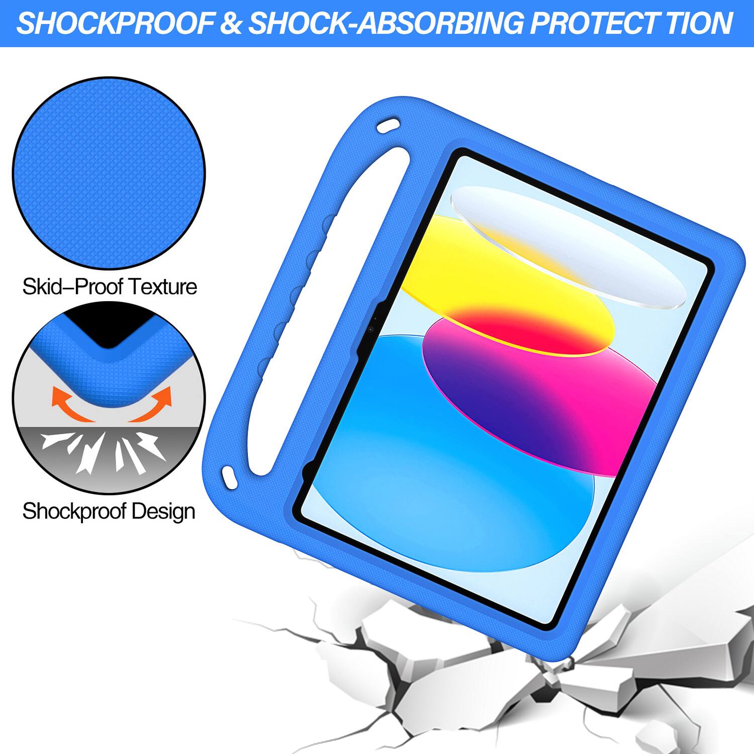 SHOCKPROOF & SHOCK-ABSORBING PROTECTION

Skid-Proof Texture

Shockproof Design