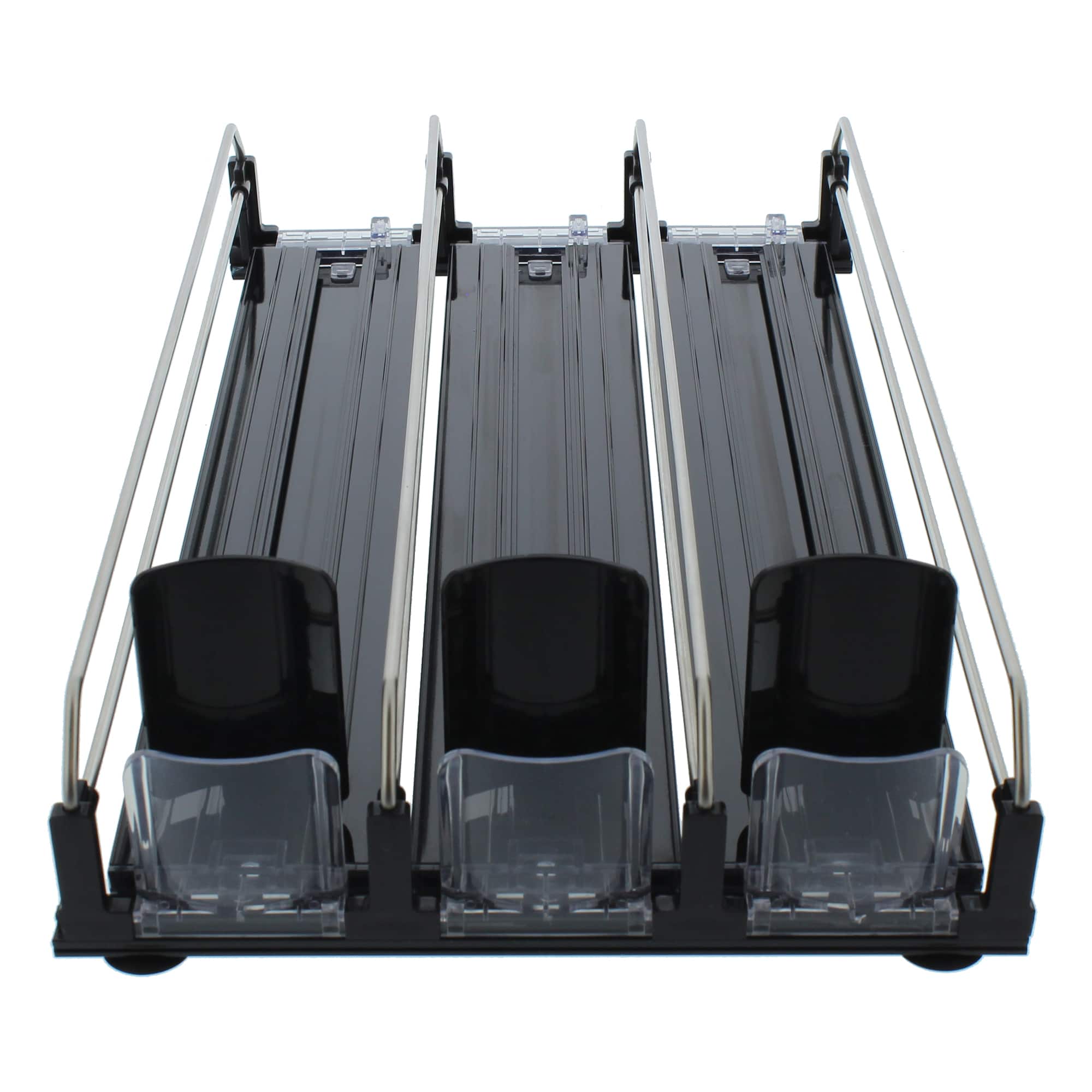 Front. Zephyr - Zephyr Drink Caddy for Zephyr Under-Counter Beverage Coolers - Black.