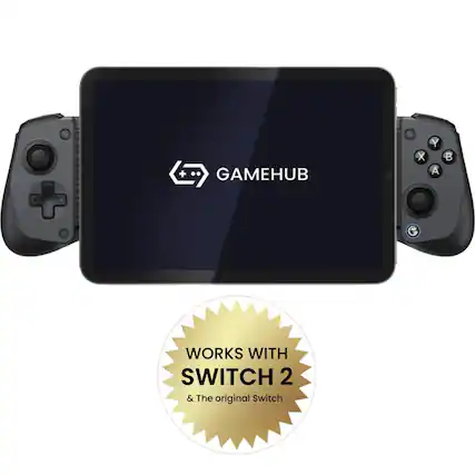 GAMEHUB
WORKS WITH SWITCH 2 & The original Switch