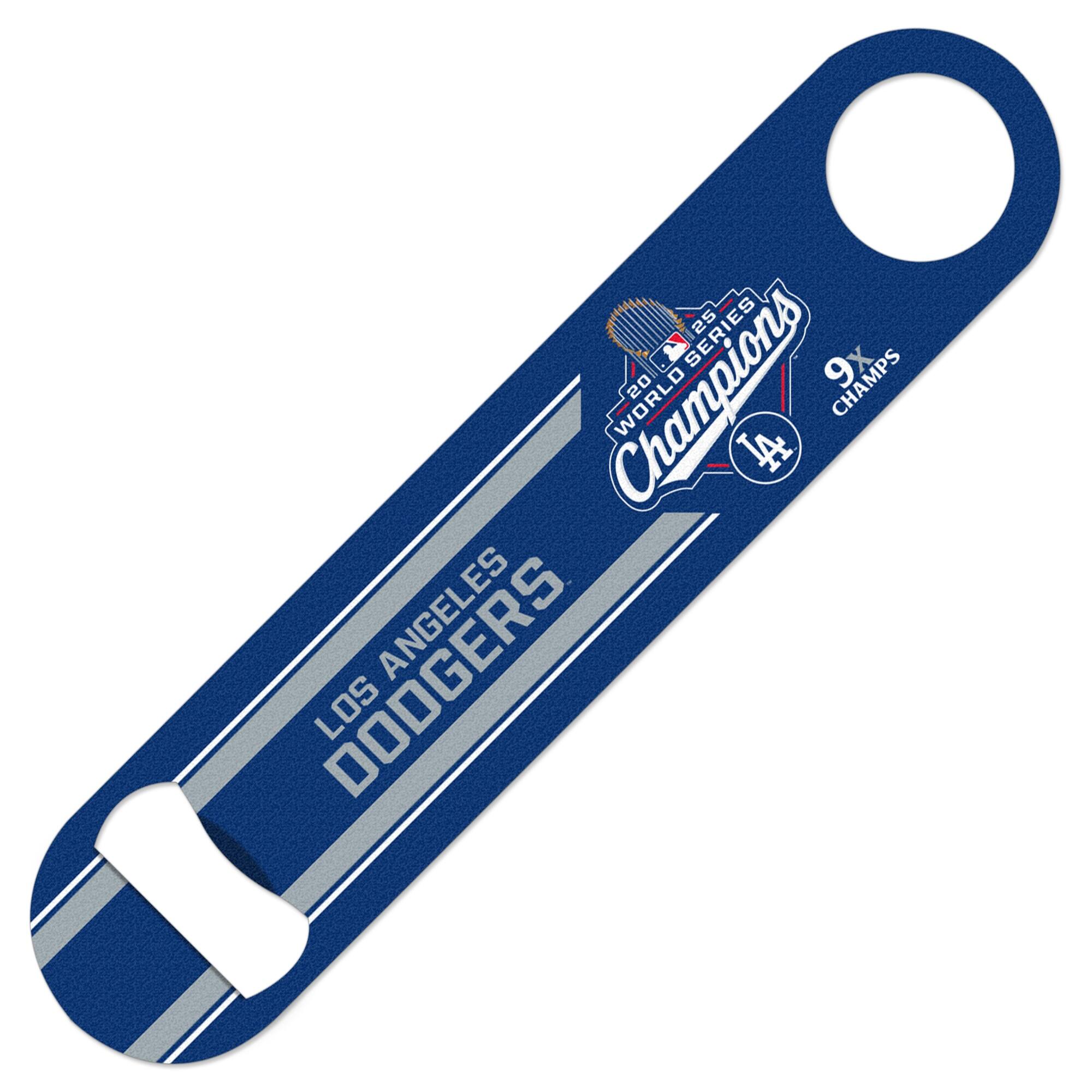 Los Angeles Dodgers  
World Series Champions  
9x Champs