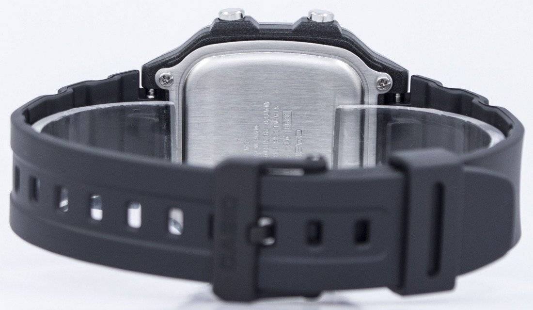 Alt View 3. Casio - Youth Illuminator World Time Alarm AE-1200WH-1AV AE1200WH-1AV Men's Watch - Black.