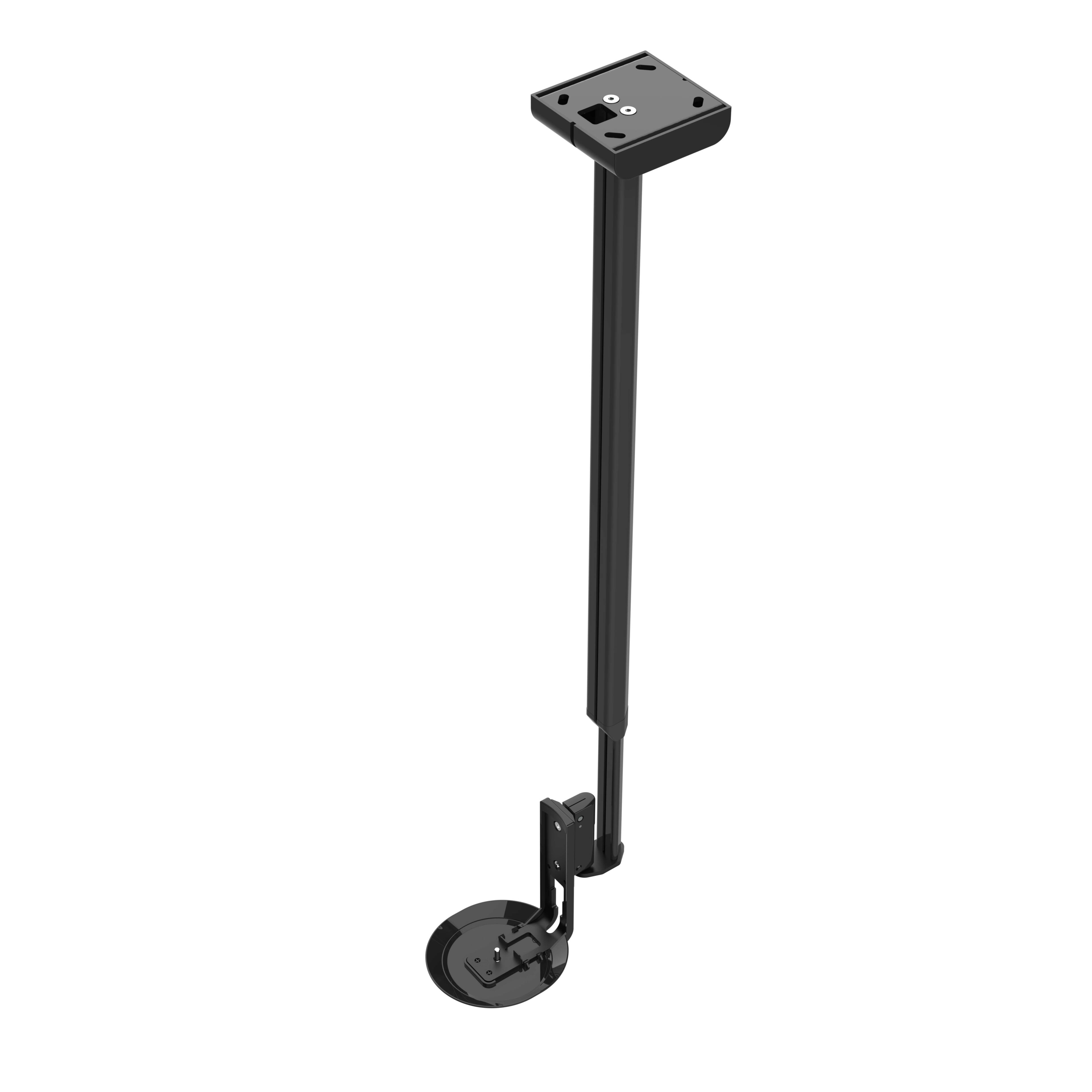 Alt View 5. Flexson - FLEXSON Adjustable Ceiling Mount for Sonos ERA 100 (Black, Single) - "NA".