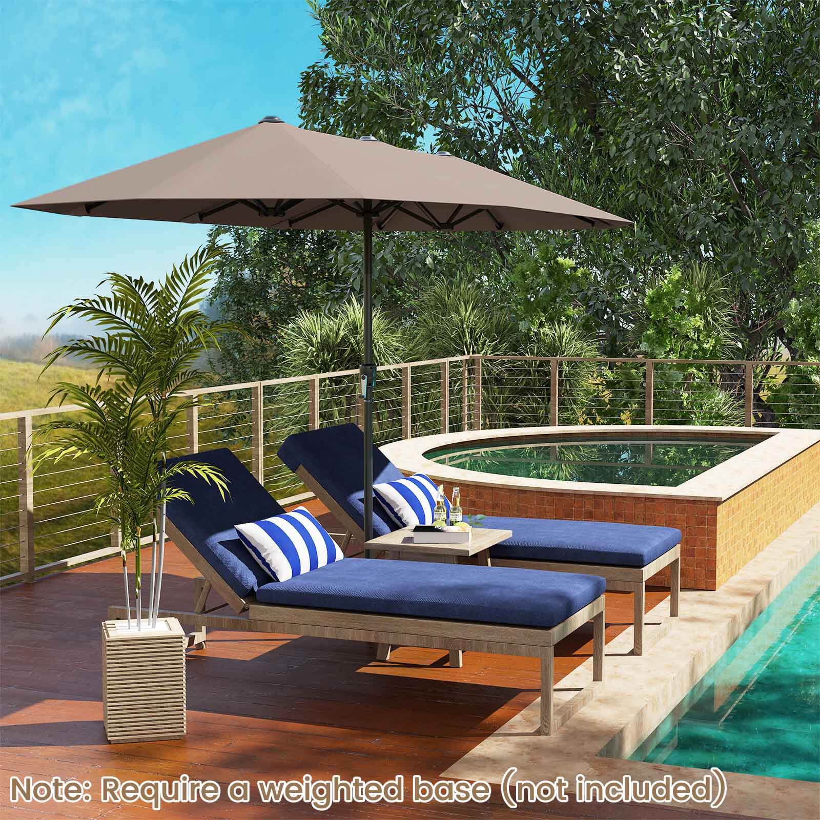 Note: Require a weighted base (not included).