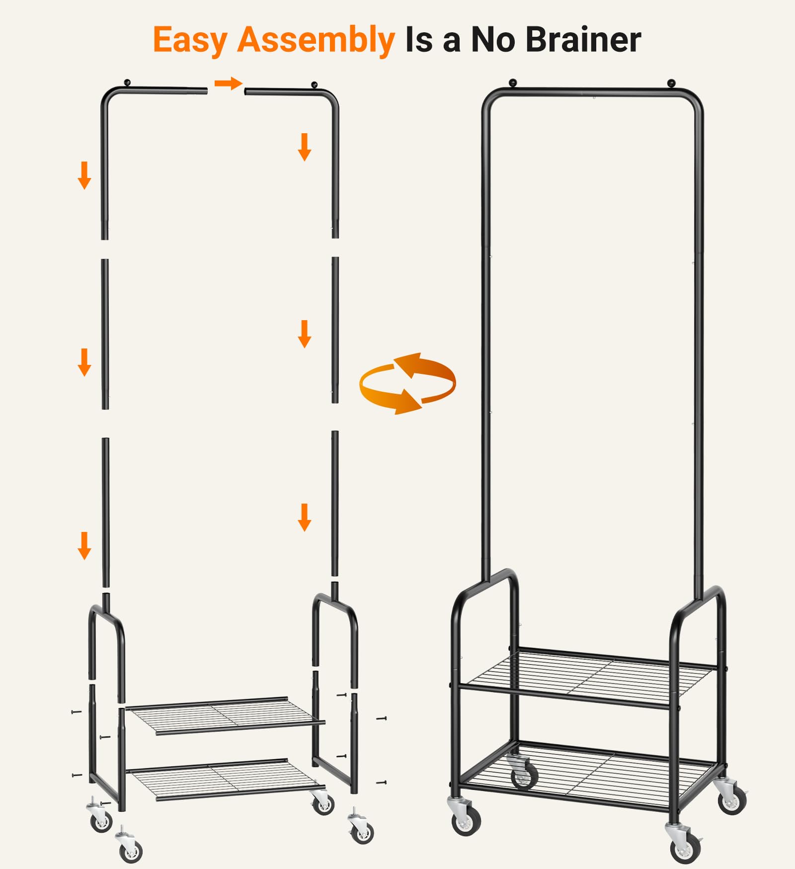 Easy Assembly Is a No Brainer