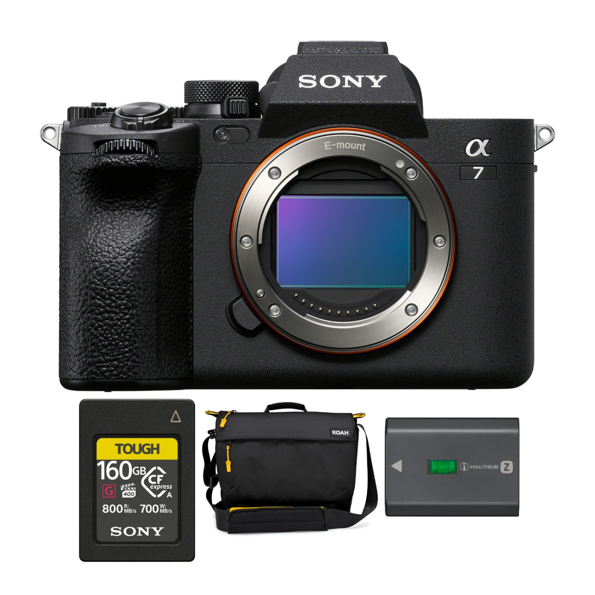 Sony - Alpha 7 IV Full-Frame Mirrorless Interchangeable Lens Camera Bundle - Black