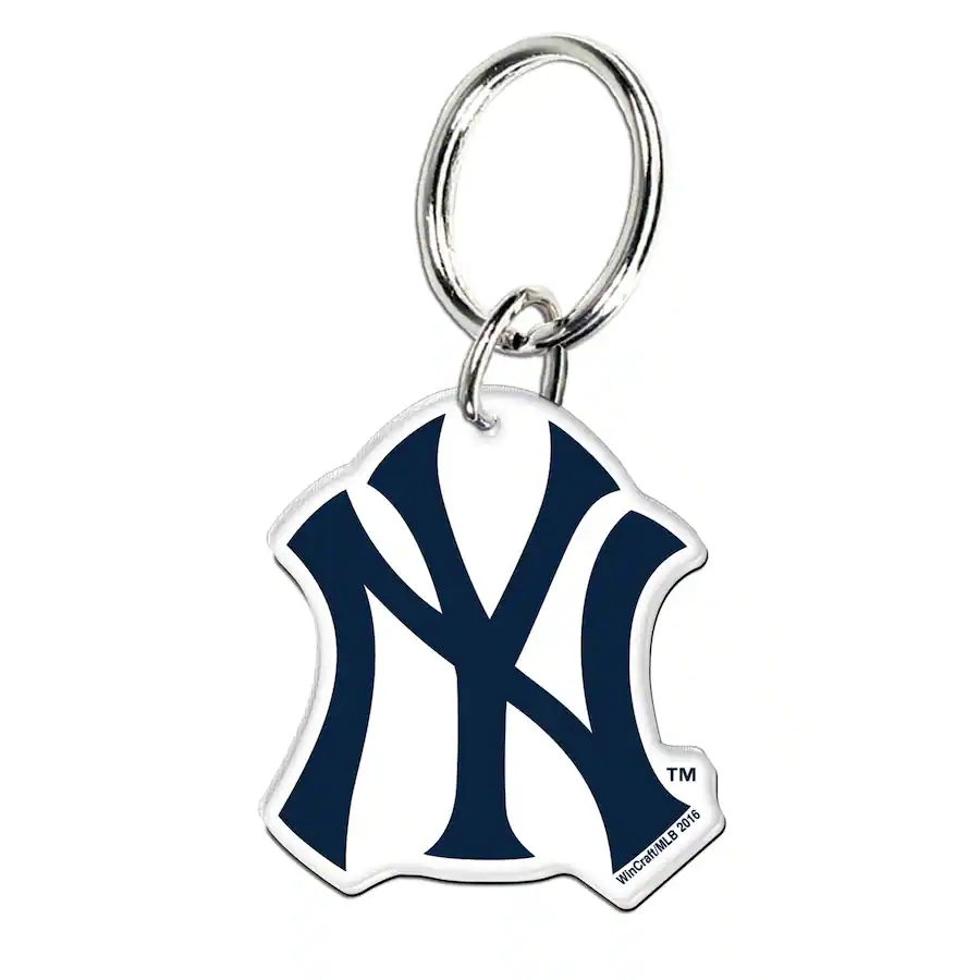 Nyc Key Rings WinCraft New York Yankees Premium Acrylic Core Key Ring Multicolor ...