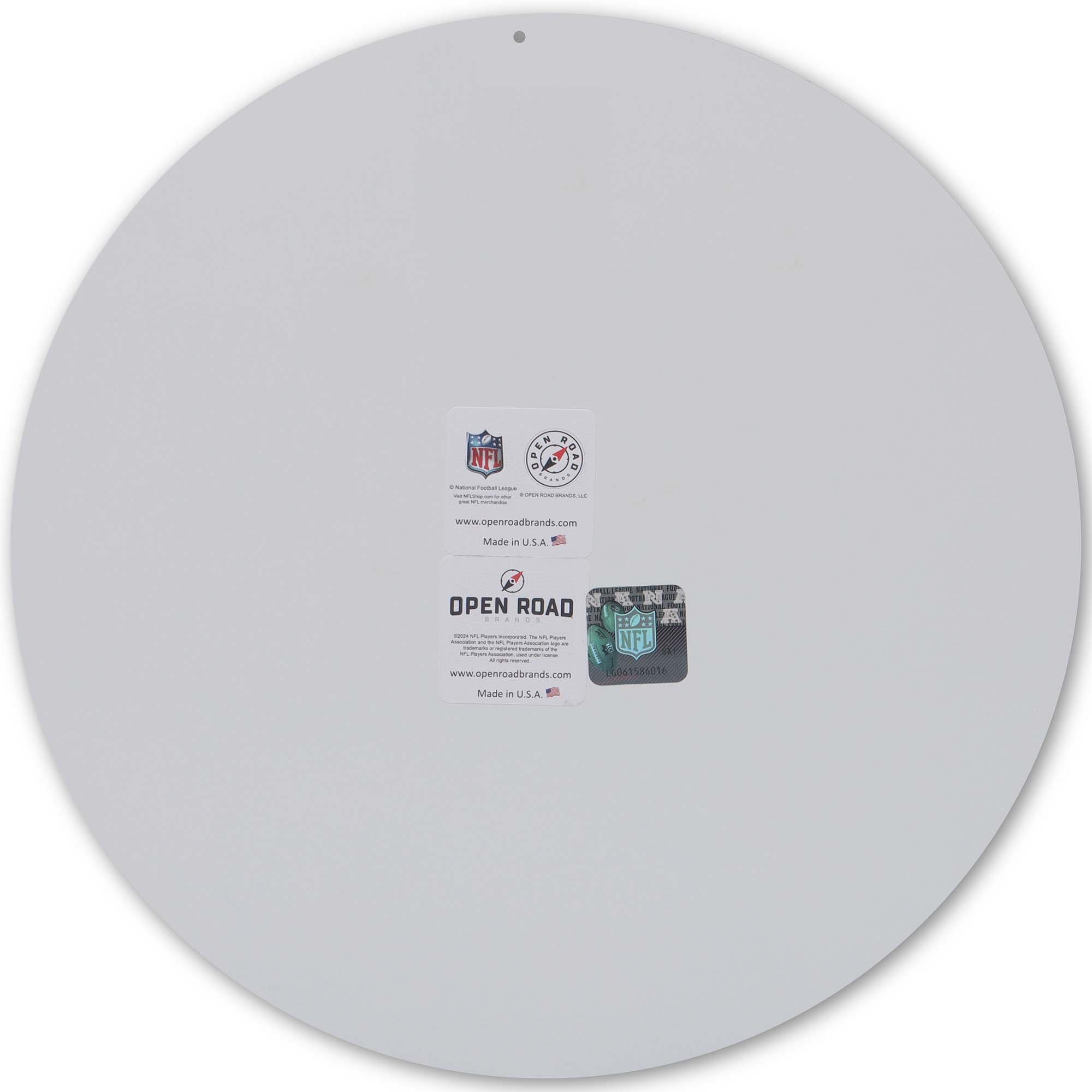 NF OPEN ROAD  
www.openroadbrands.com  
Made in U.S.A.  

OPEN ROAD  
www.openroadbrands.com  
Made in U.S.A.  

NFL  
www.openroadbrands.com  
Made in U.S.A.  

NFL  
www.openroadbrands.com  
Made in U.S.A.