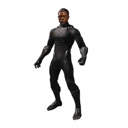 Front. Marvel - Marvel One 12 Collective Black Panther Action Figure - Black.