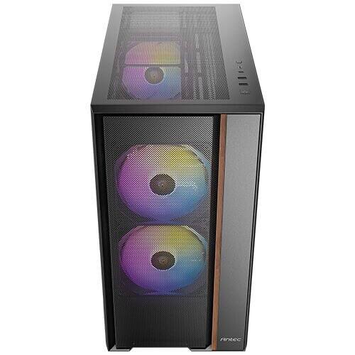 Antec FLUX Rear, 5 PWM Fans, F LUX Platform, Wood Accents