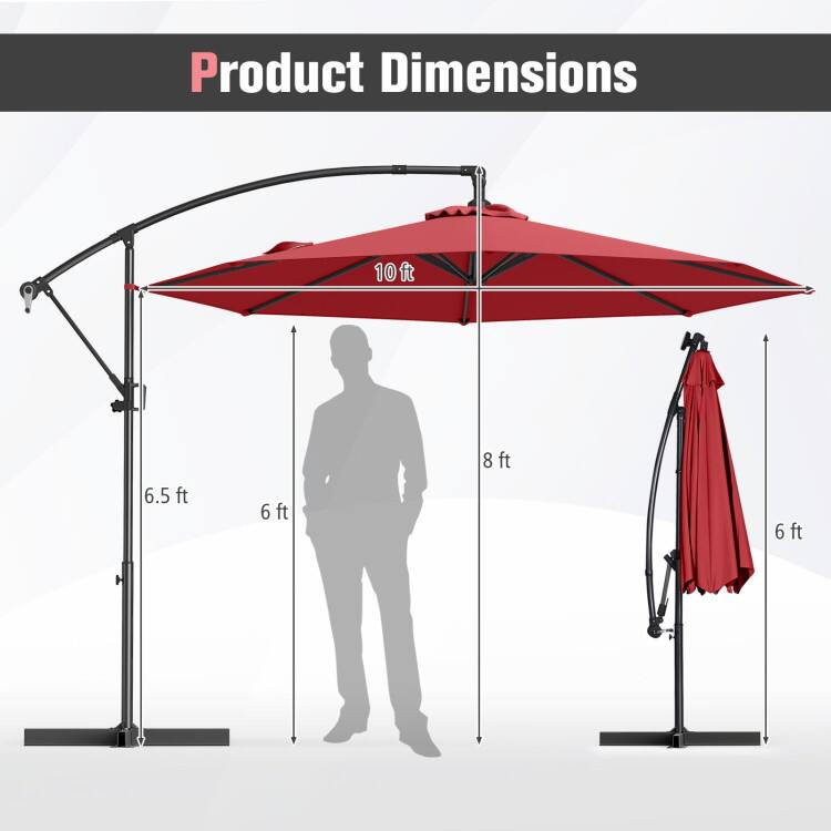 Product Dimensions: 10 ft, 6.5 ft, 6 ft, 8 ft, 6 ft
