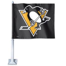 WinCraft - Pittsburgh Penguins Double-Sided Car Flag - Multicolor