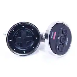 Rubber Road - SEGA Genesis Controller Cufflinks - Black