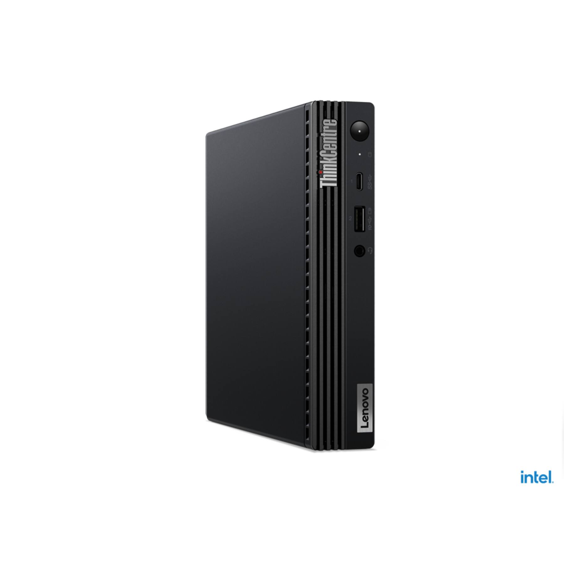 Alt View 40. Lenovo - ThinkCentre M70q Gen 2 Desktop - Intel Core i5 - 8GB Memory - 256GB SSD Storage - Black.