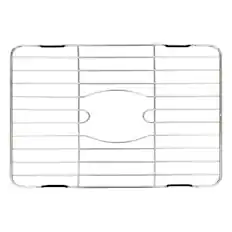 Front. Better Houseware - Stainless Steel Sink Protector Large - Stainless Steel.