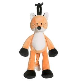 TriAction Toys - Teddykompaniet Diinglisar Collection 10 Inch Musical Plush Animal | Fox - Brown