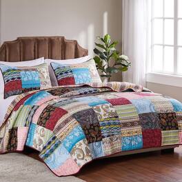 BreeBe - Bohemian Dream Quilt Set - 2-Piece Twin/XL - Multi