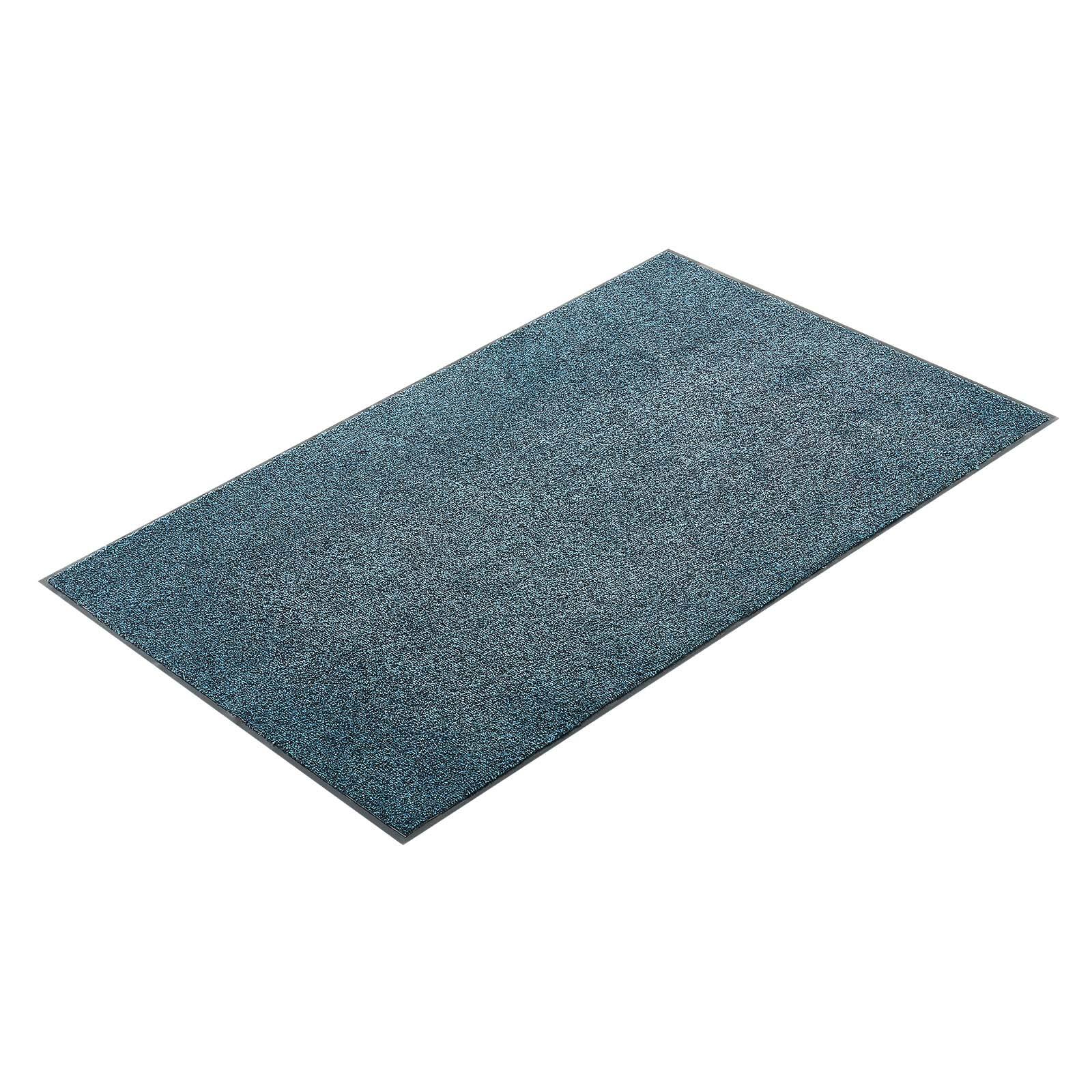 Alt View 5. VEVOR - Front Door Mat, 6 x 4 ft Commercial Floor Mat for Indoor and Outdoor, Industrial Entrance Carpet with PVC Backing - Slate Blue.