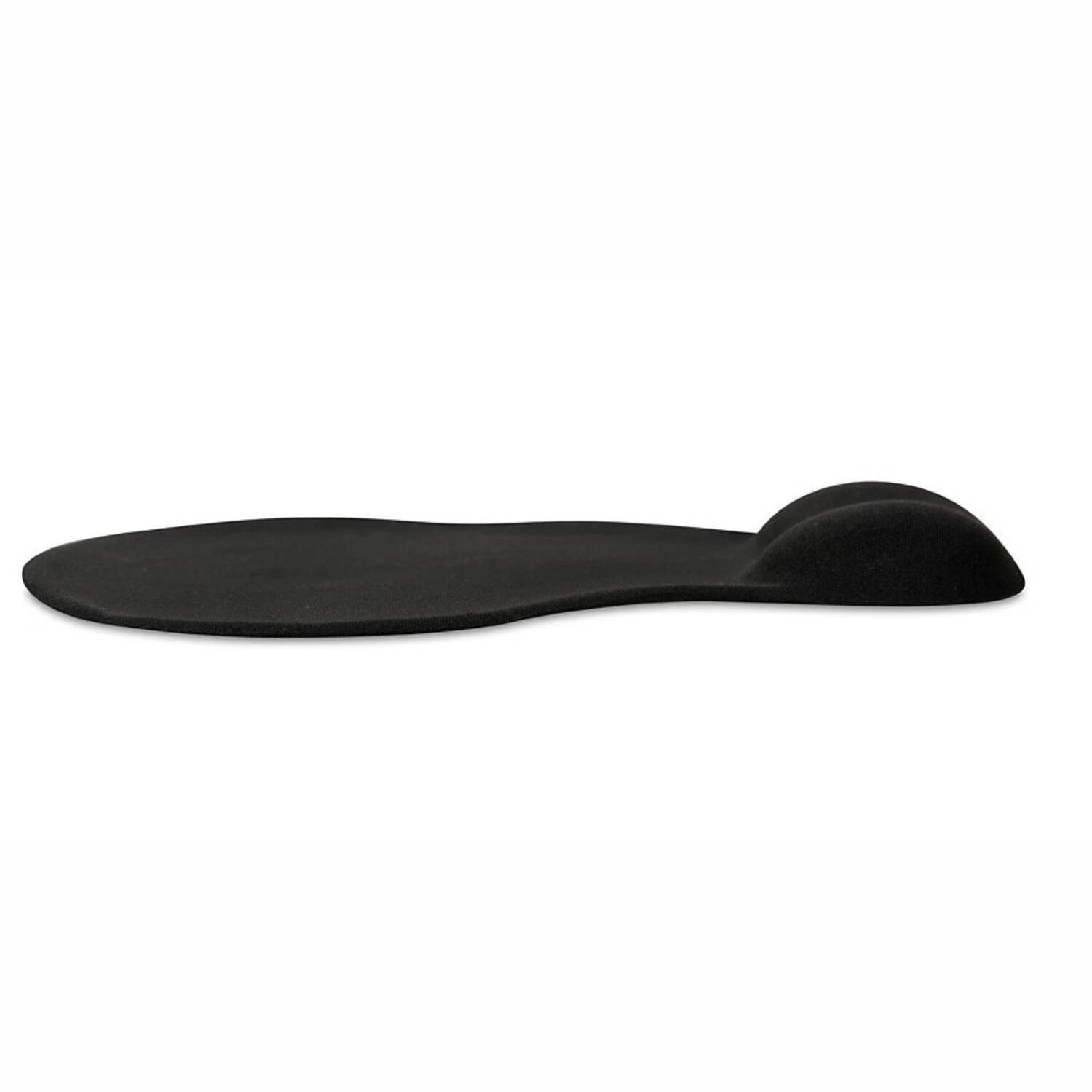 Left. Stock Preferred - Non-Slip Wrist Comfort Mouse Pad with Wrist Rest - Black.