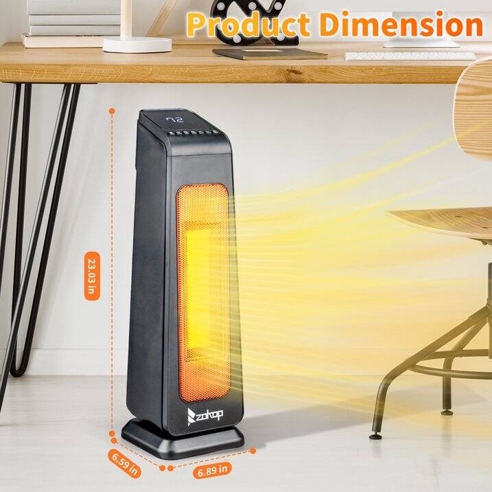 Product Dimension

- Height: 23.03 in
- Width: 6.59 in
- Depth: 6.89 in