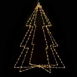 Vickerman - 240Ltx24" WW Tw LED Tree Wire Silhouette - Warm White