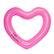 Alt View Zoom 1. Salus Brands, LLC - CocoNut Float: Pink Glitter Heart Pool Float - 48"x40", Inflatable 48" Jumbo Ring, Anti-Leak, Durable, Water Accessory.