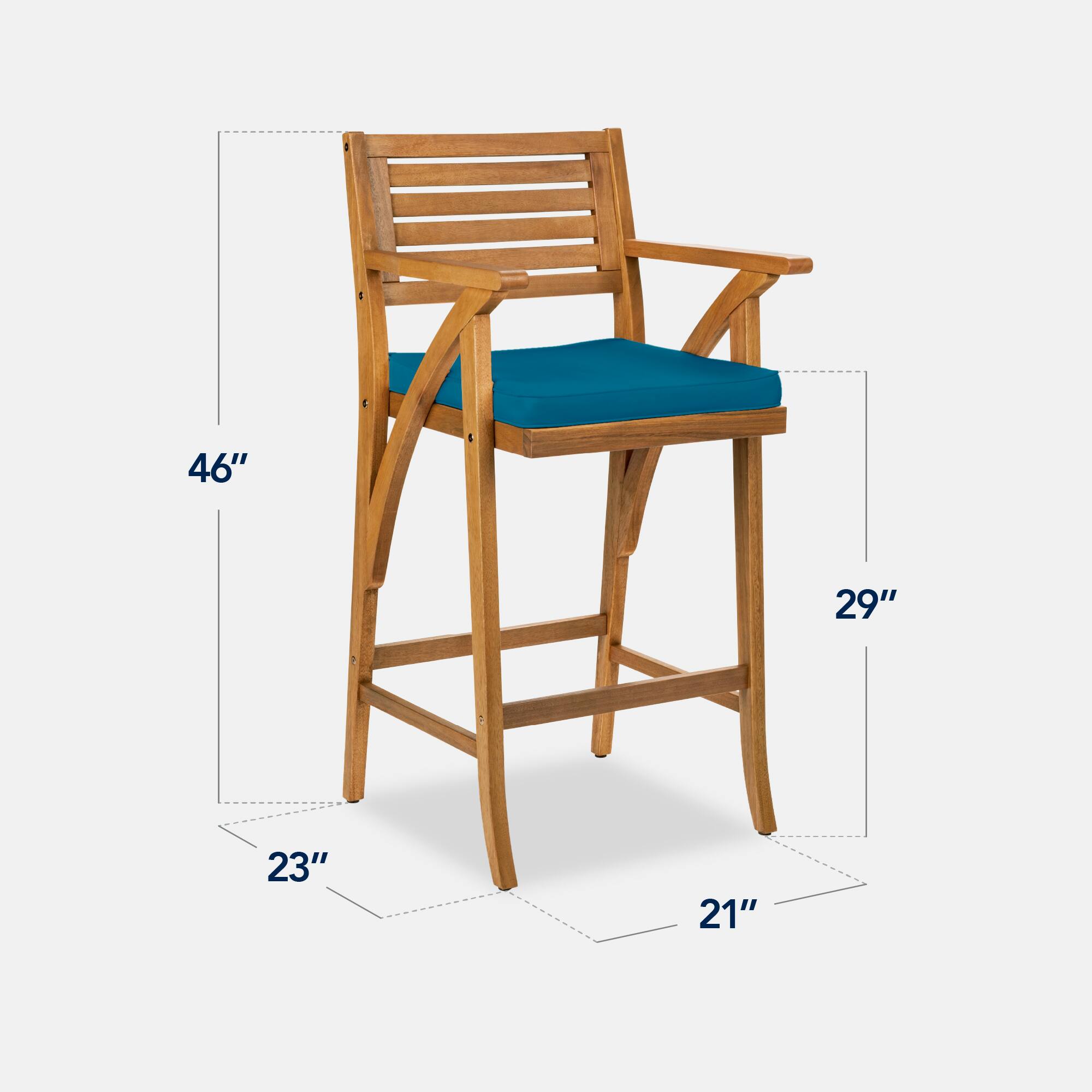 46"  
29"  
23"  
21"