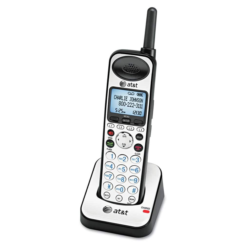 AT&T - SB67108 4-Line Cordless Handset - Silver/Black