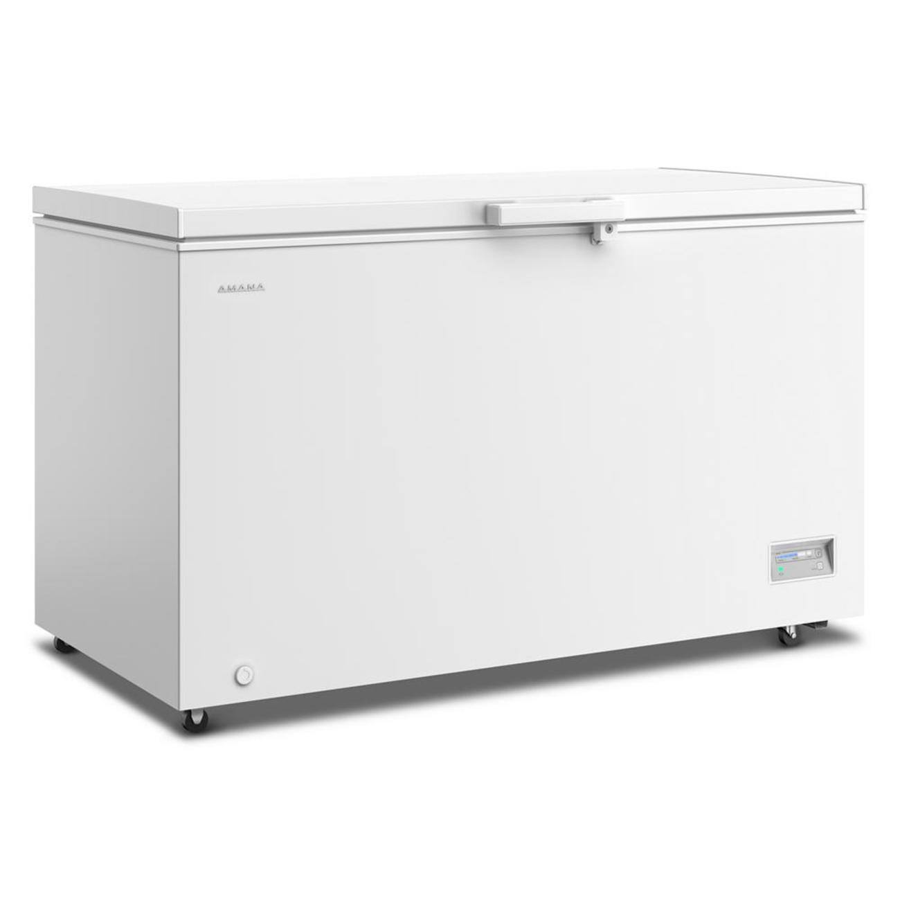 Angle. Amana - Amana - Amana® 16 Cu. Ft. Chest Freezer with Up-Front Temperature Control System - White.