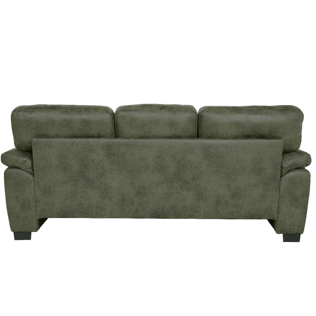 Alt View 7. Ropilly - Ropilly Olive Green Upholstered Sofa, 81 Inch 3 Seater Sofa with Padded Armrests for Living Room - Olive Green.