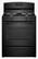 Front. Amana - 5.1 Cu. Ft. Freestanding Gas Range - Black.