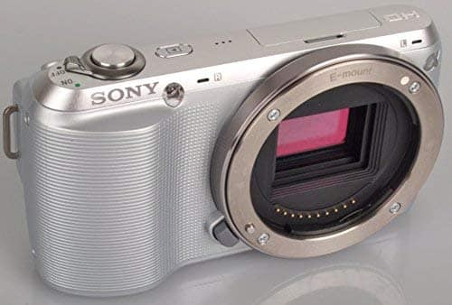 Sony - Alpha NEX-3 Interchangeable Lens Digital Camera Body - Silver