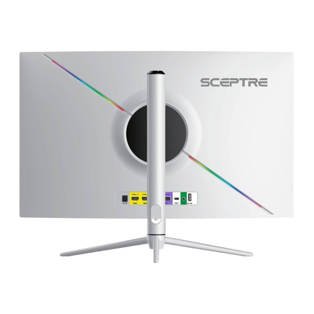 Back. Spectra - Sceptre Curved 32-inch QHD 2560 x 1440 up to 165Hz 144Hz 1ms Gaming Monitor - Black.