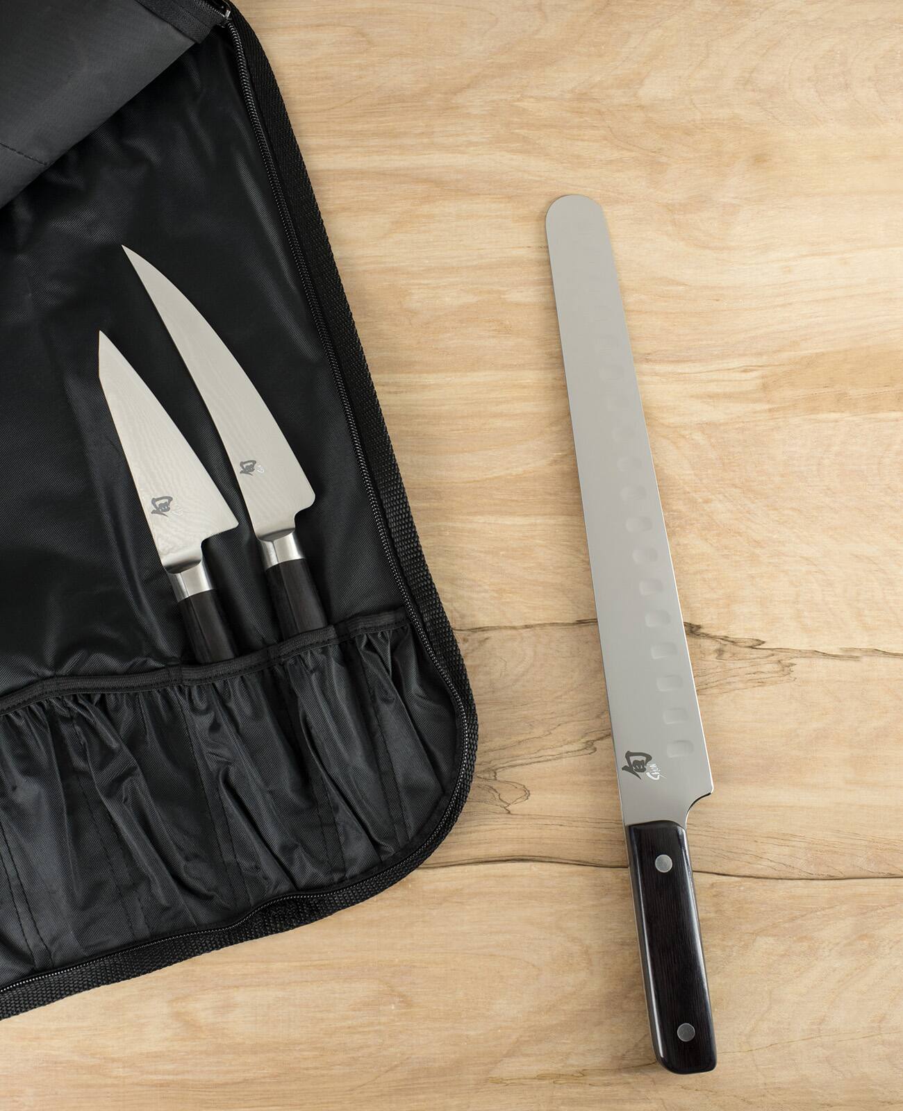 Alt View 2. Shun - Classic 4 Piece BBQ Set - Black.