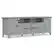 Front. Simpli Home - Amherst 72 inch Solid Wood TV Media Stand in Fog Grey - Fog Grey.
