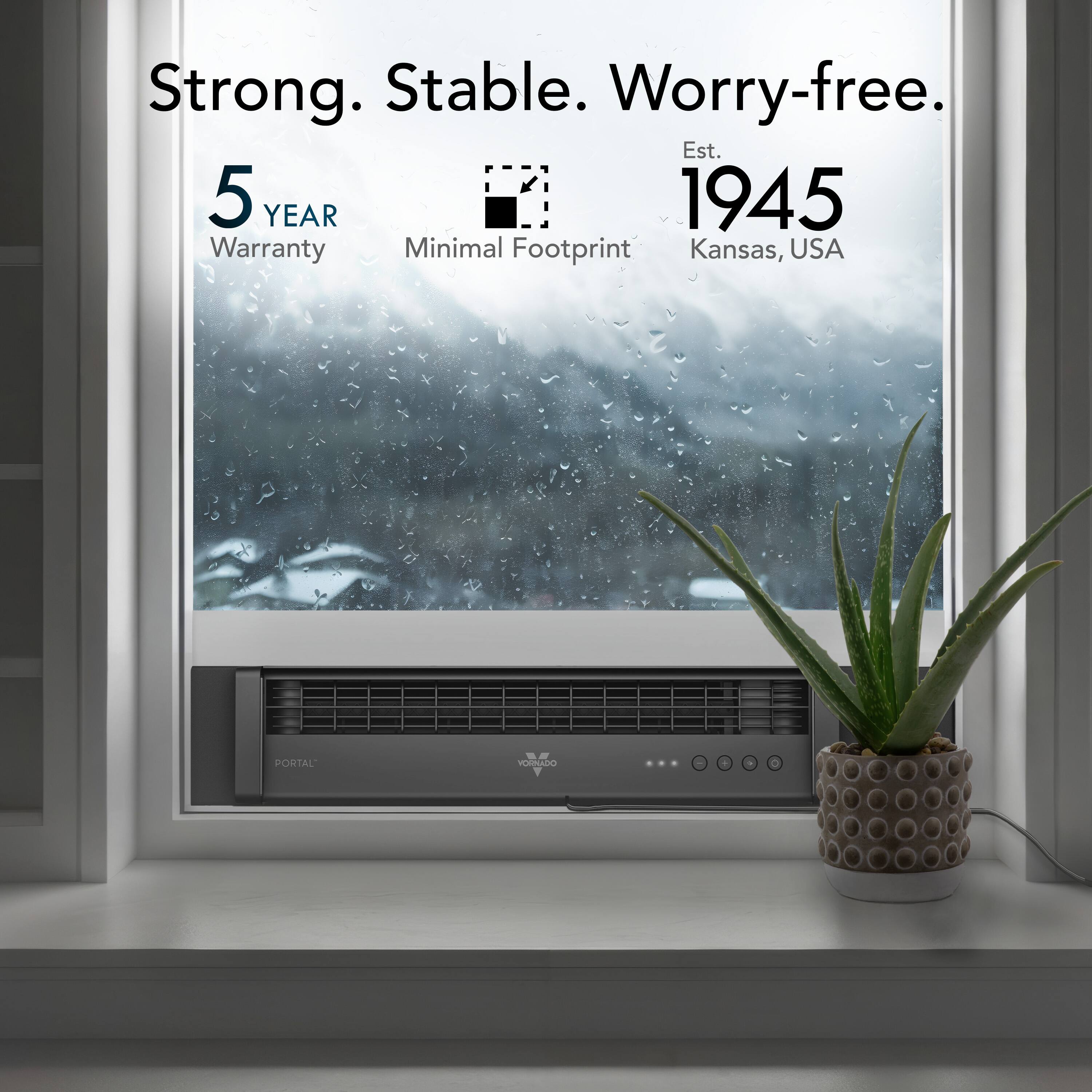 Strong. Stable. Worry-free. Est. 1945 Warranty Minimal Footprint Kansas, USA.
