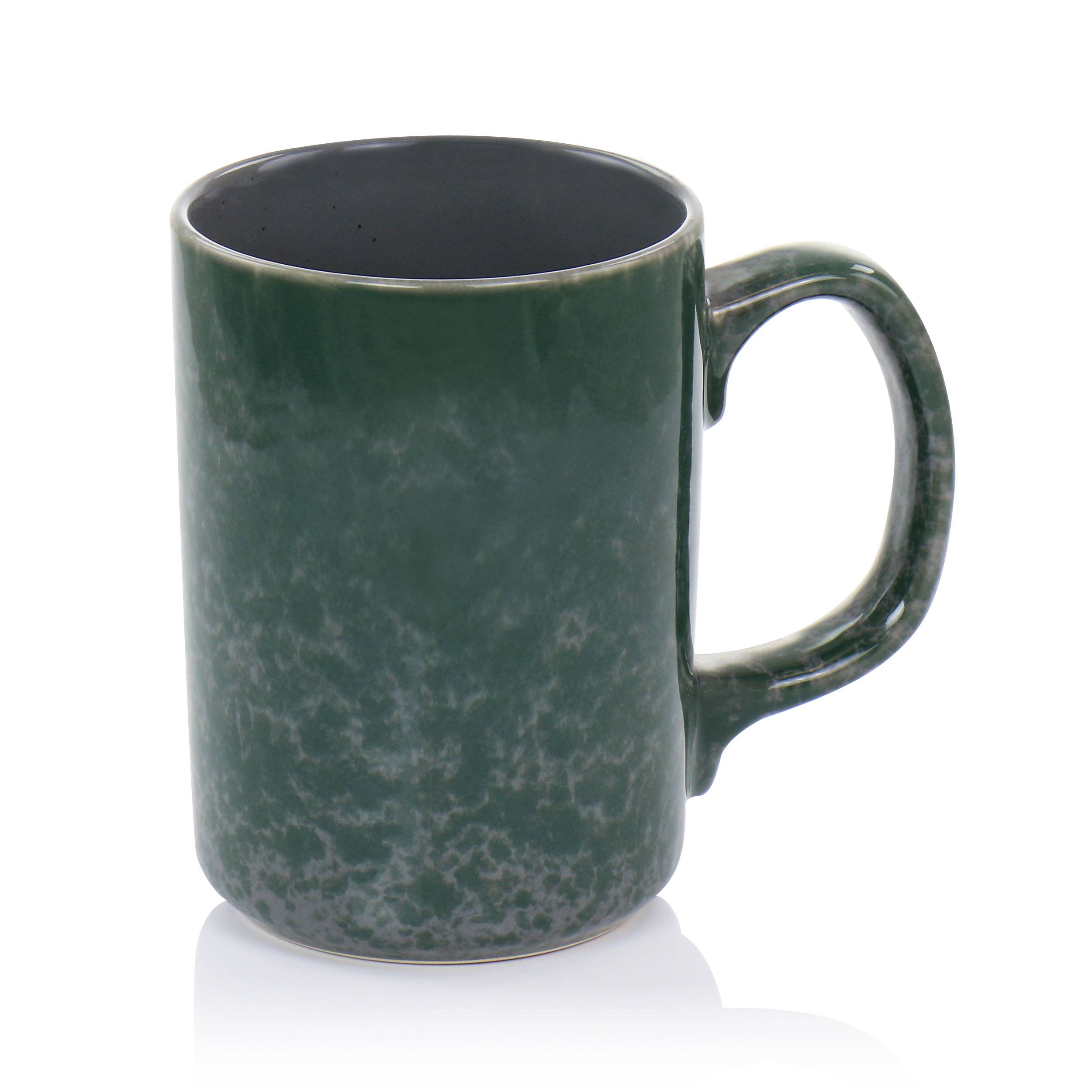 Alt View 5. Mr. Coffee - Mr. Coffee Mr. Sidewalk Blues 18oz 4 Piece Stoneware Mug Set in Assorted Colors - Assorted.