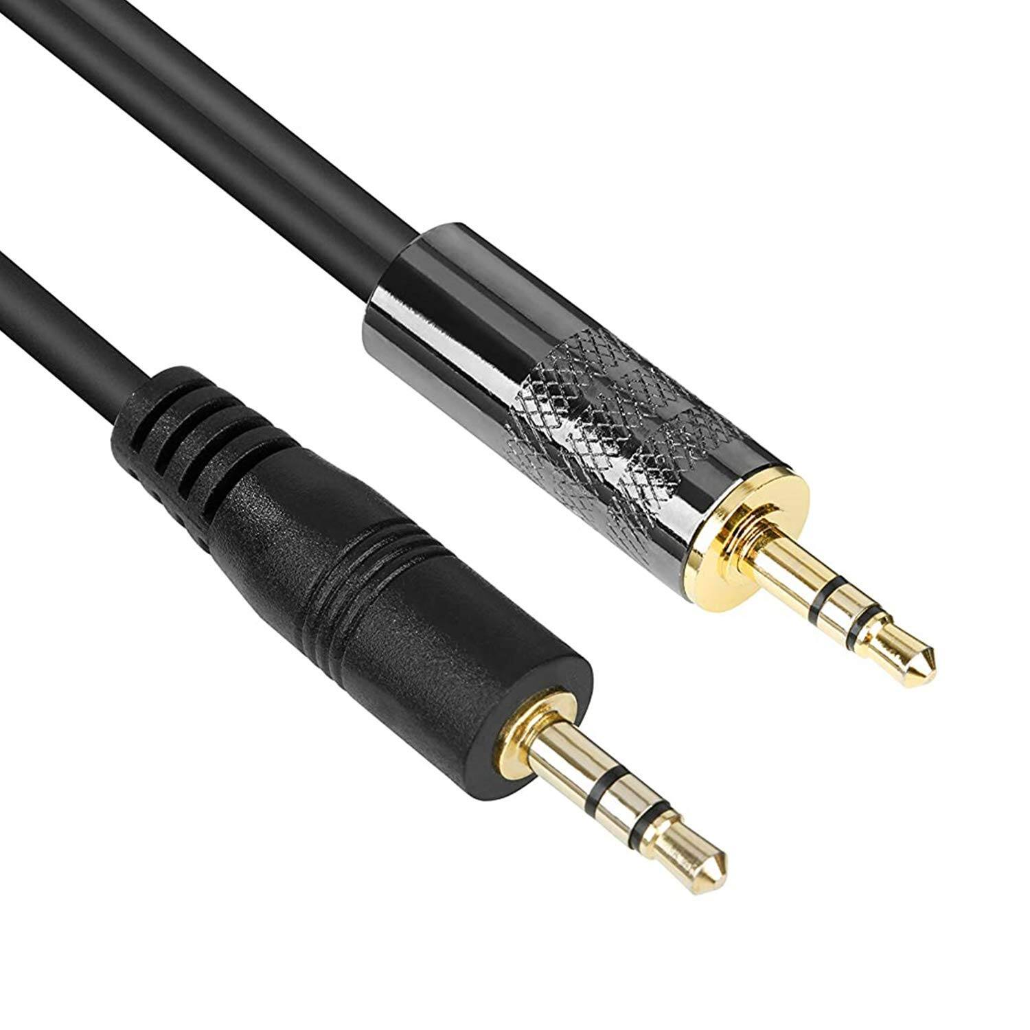 Front. MOVO - Movo MV-RC100 3.5mm Male Line-in to Male Microphone Attenuator Cable.