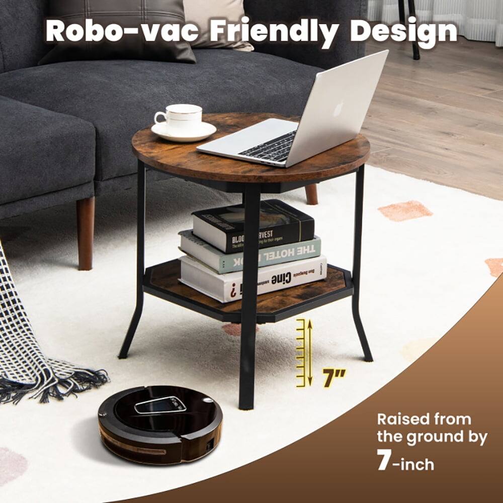 Robo-vac Friendly Design

Raised from the ground by 7-inch