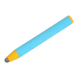 Unique Bargains - Stylus Pens for Touch Screens Crayon Stylus Pen Silicone Universal Capacitive Stylus for All Touch Screen Devices - Blue