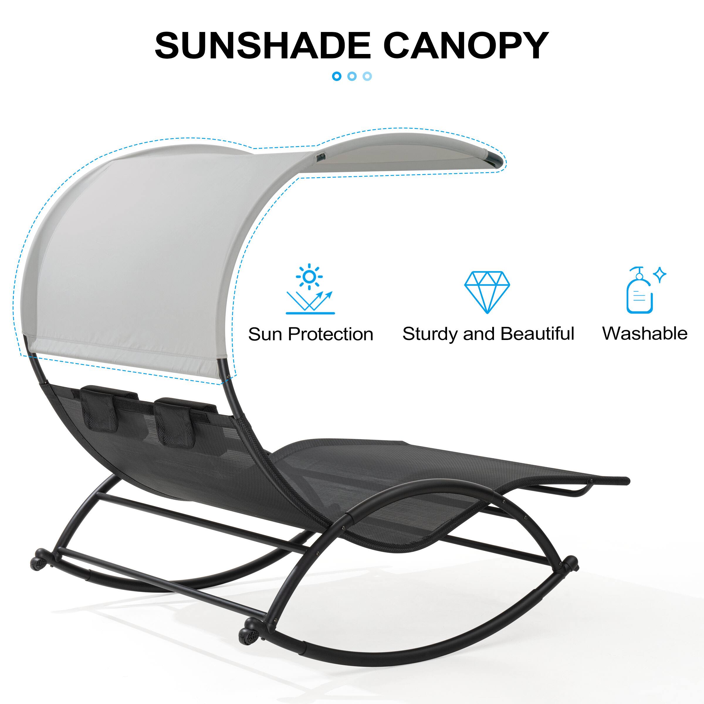 SUNSHADE CANOPY

- Sun Protection
- Sturdy and Beautiful
- Washable