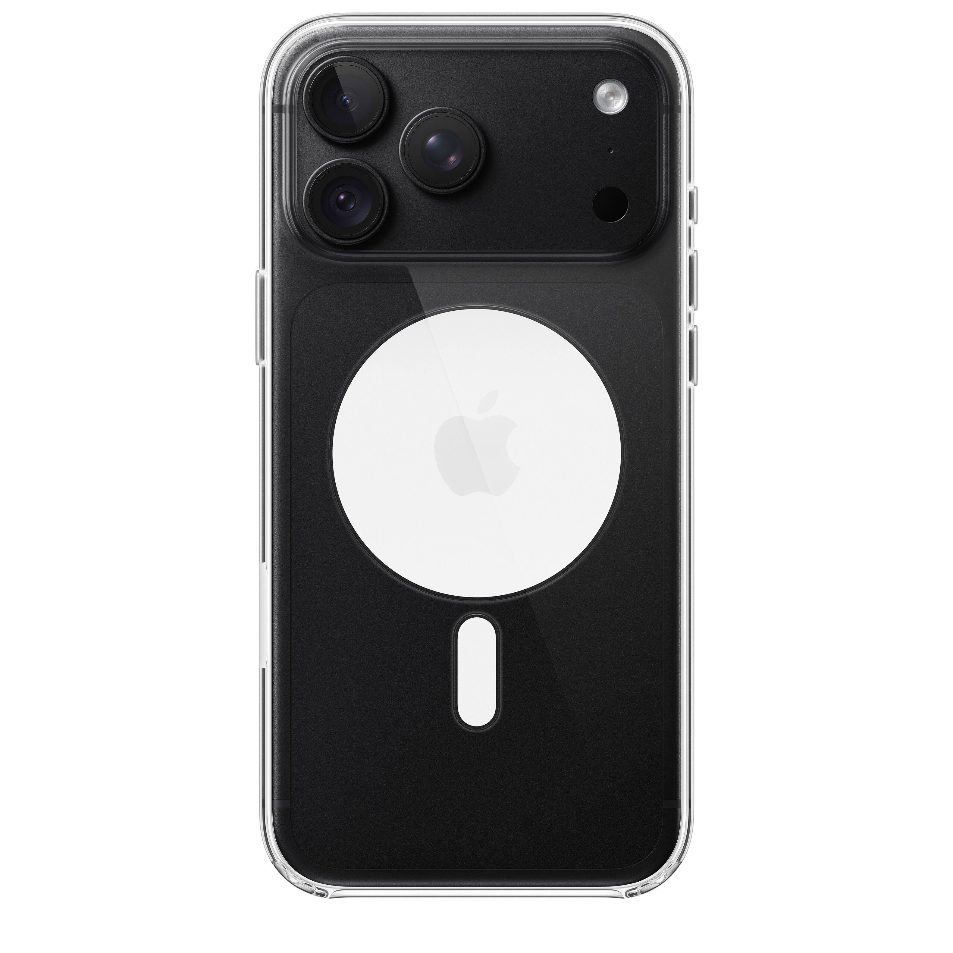 Alt View 3. Apple - iPhone 18 Pro Max Case with MagSafe - Clear.