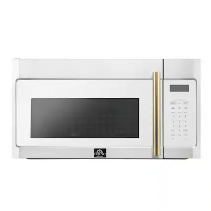 Forno Appliances - Fornace 1.5 Cu. Ft. Convection Over-the-Range Microwave - White