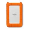 LaCie - Rugged 2TB External USB-C, USB 3.1 Gen 1 Portable Hard Drive - Orange/Silver