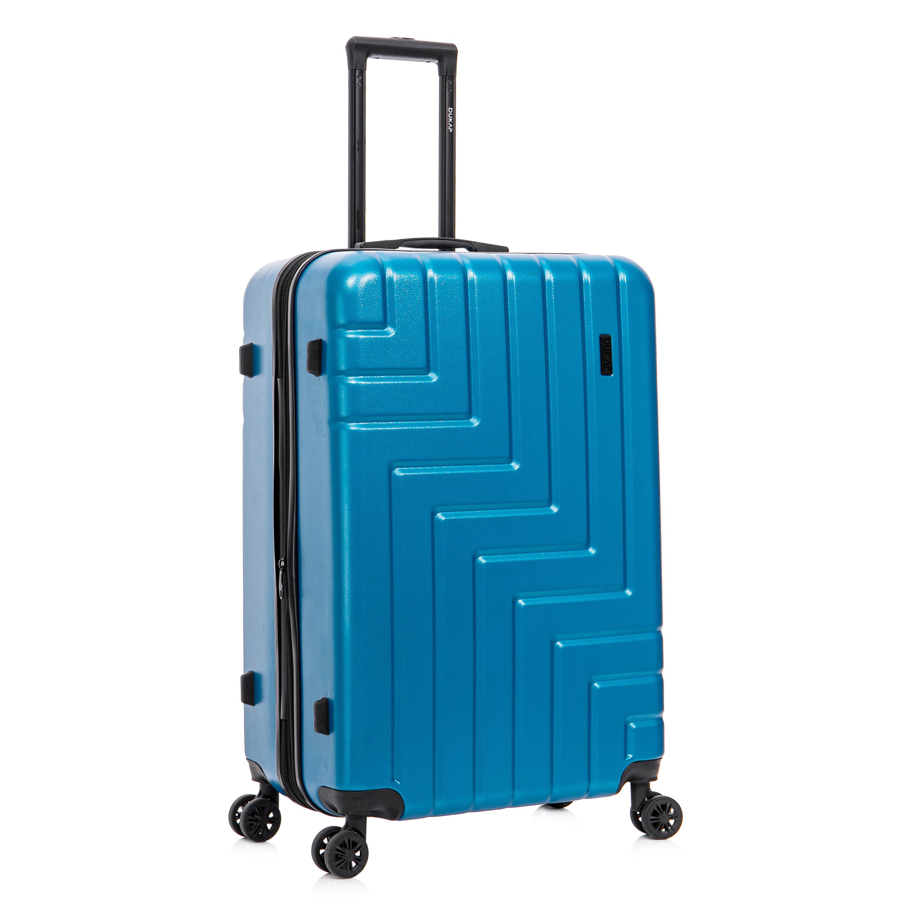 Alt View 5. DUKAP - Zahav Lightweight Hardside Spinner Luggage 28" - TEAL.