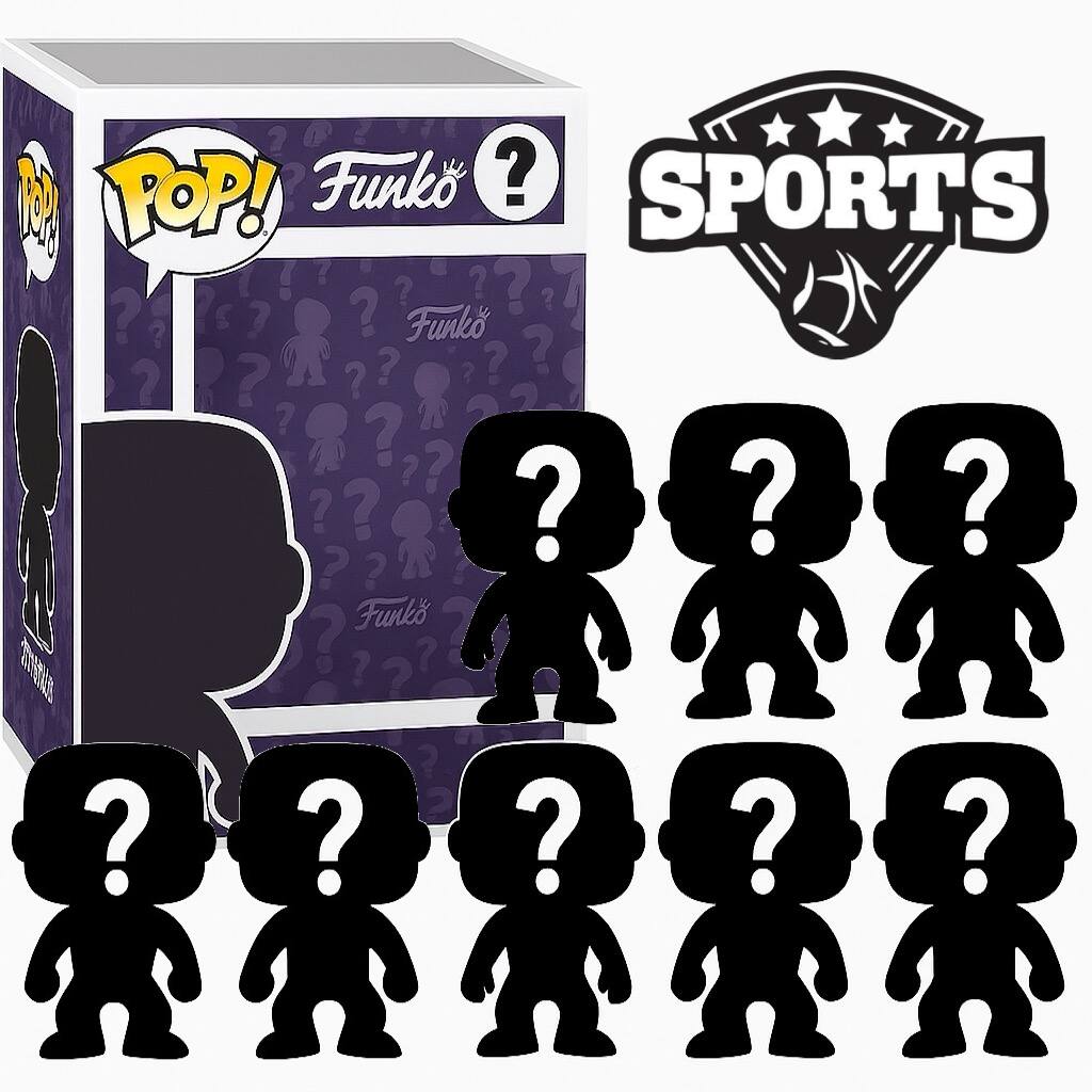 Pack of 8 Surprise Mystery Sport Funko Pop! Randomly Selected - Black price history on PriceWatchPro