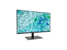 Front. Acer - Acer Vero B277U G 27" LCD - 350 Nit - 4 ms - USB-C, HDMI, DP - Swivel - UM.HB7AA.G07 - Black.