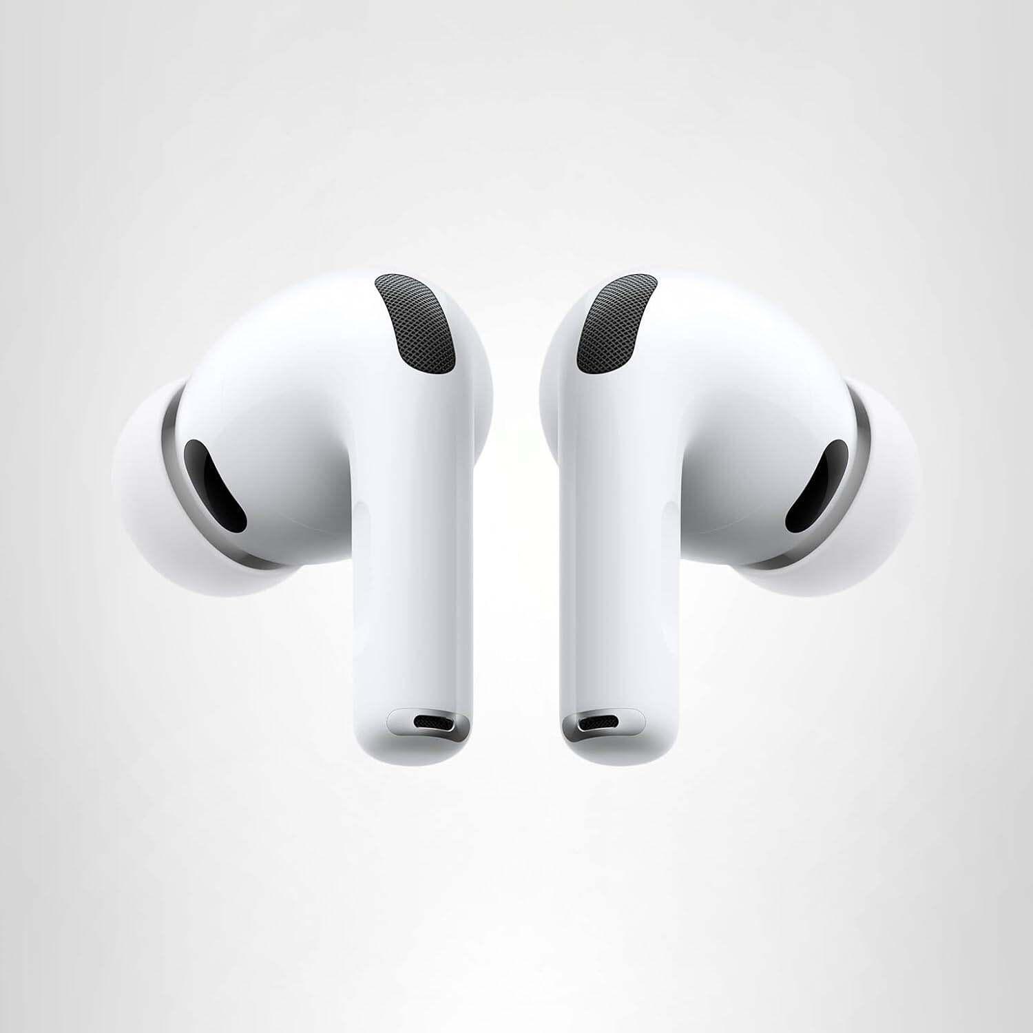 Angle. Apple - Apple AirPods 4 Active Noise Cancellation with 8 IN 1 Blue Bundle Accessories.